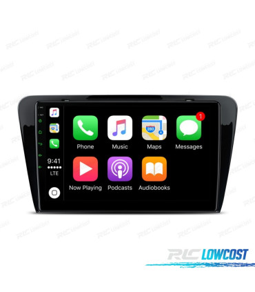 RADIO GPS ANDROID 10 PER SKODA OCTAVIA 14-16