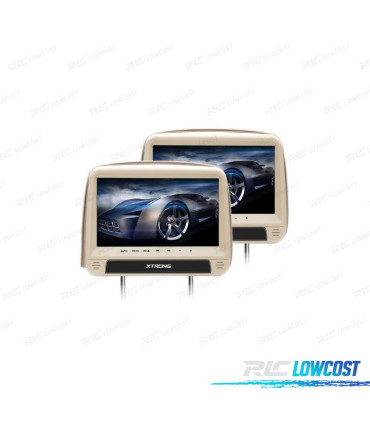 SUPPORTO MULTIMEDIALE PER POGGIATESTA 9" BEIGE