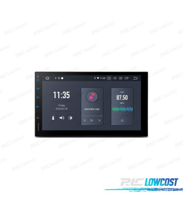 RADIO GPS ANDROID 10 7 " translates to "RADIO GPS ANDROID 10 7" in Italian.