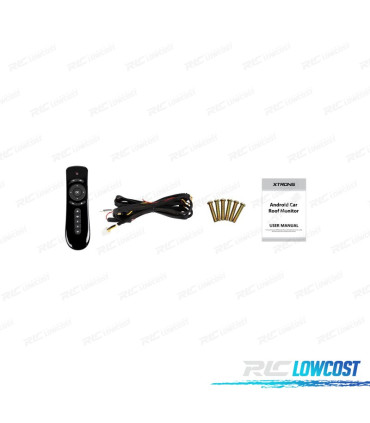 SCHERMO PER TETTO FULL HD DA 17,3"