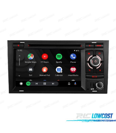 RADIO GPS ANDROID 12 PER AUDI A4 B6 B7 00-08 SEAT EXEO 08-12