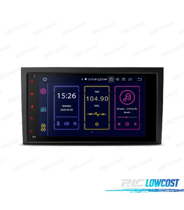RADIO GPS ANDROID 12 PER AUDI A4 B6 B7 SEAT EXEO
