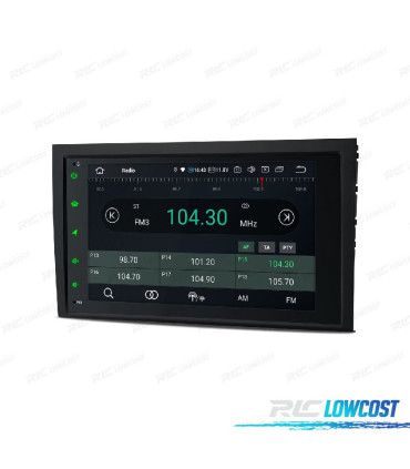 RADIO GPS ANDROID 12 PER AUDI A4 B6 B7 SEAT EXEO