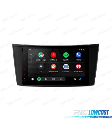 RADIO GPS ANDROID 10 PER MERCEDES CLS 05-06 E 02-08