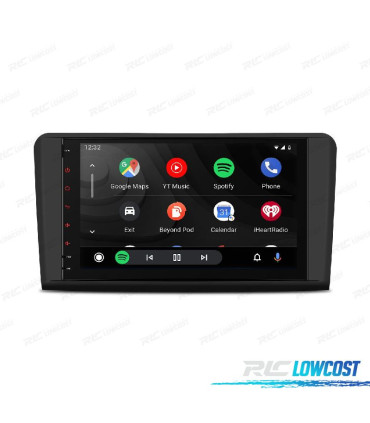 RADIO GPS ANDROID 10 PER MERCEDES W164 X164 ML 05-12 GL 06-12