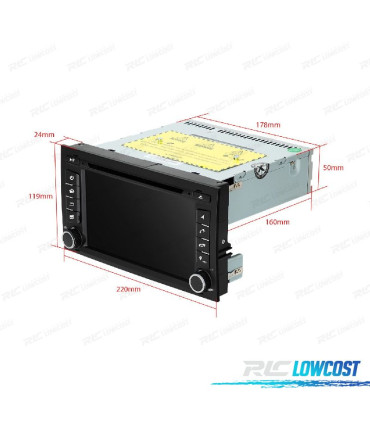 RADIO GPS ANDROID 10 PER SEAT LEON 3 13-18