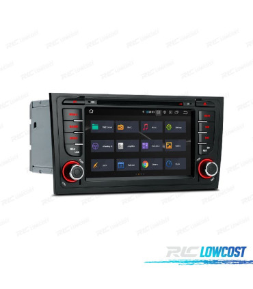 RADIO GPS ANDROID 12 PER AUDI A6 4B 97-04 ALLROAD 99-05