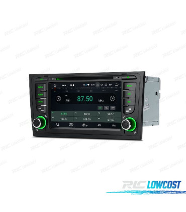 RADIO GPS ANDROID 12 PER AUDI A6 4B 97-04 ALLROAD 99-05