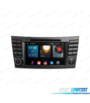 RADIO GPS ANDROID 10 PER MERCEDES CLS W219 05-06 E W211 02-09