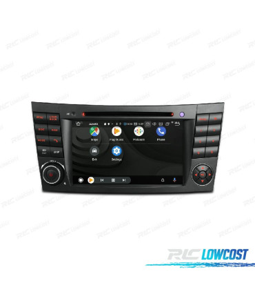 RADIO GPS ANDROID 10 PER MERCEDES CLS W219 05-06 E W211 02-09