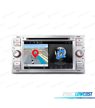 RADIO GPS ANDROID 12 PER FORD FOCUS C-MAX FIESTA GALAXY KUGA MONDEO S-MAX TRANSIT