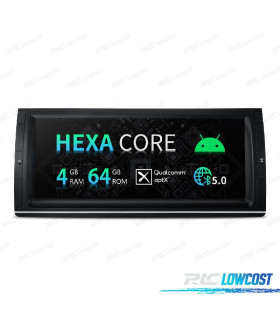 RADIO GPS ANDROID 12 PER BMW X5 E53 99-06