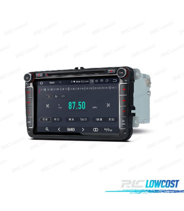 RADIO GPS ANDROID 12 PER VOLKSWAGEN VW SEAT SKODA MULTIMEDIA DVD