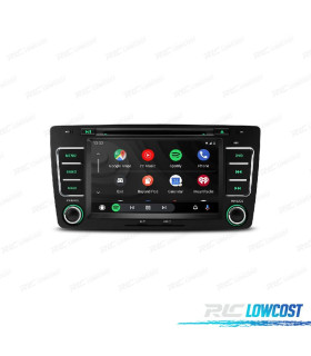 RADIO GPS ANDROID 10 PER SKODA OCTAVIA YETI 09-13