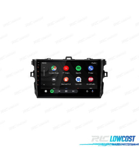 RADIO GPS ANDROID 10 PER TOYOTA COROLLA 07-13