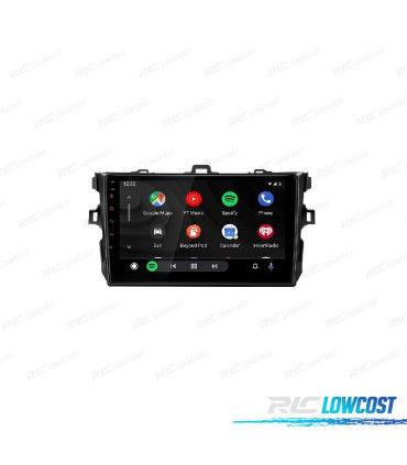 RADIO GPS ANDROID 10 PER TOYOTA COROLLA 07-13