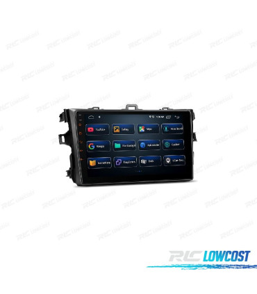 RADIO GPS ANDROID 10 PER TOYOTA COROLLA 07-13