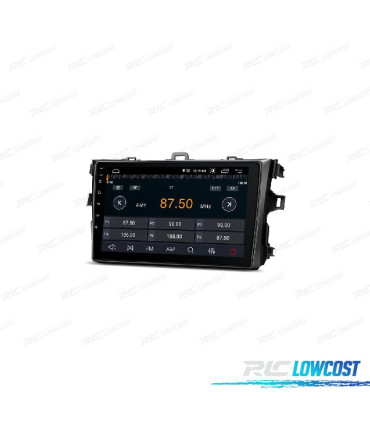 RADIO GPS ANDROID 10 PER TOYOTA COROLLA 07-13