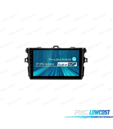 RADIO GPS ANDROID 10 PER TOYOTA COROLLA 07-13