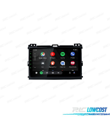 RADIO GPS ANDROID 12 PER TOYOTA LAND CRUISER 02-09