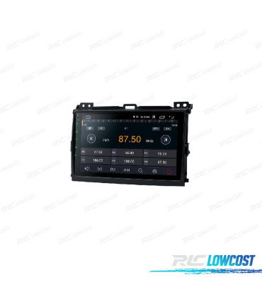 RADIO GPS ANDROID 12 PER TOYOTA LAND CRUISER 02-09