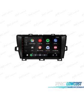 RADIO GPS ANDROID 10 PER TOYOTA PRIUS 09-13