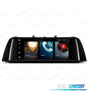 RADIO GPS ANDROID 14 PER BMW F10 F11 2010 - 7 2013