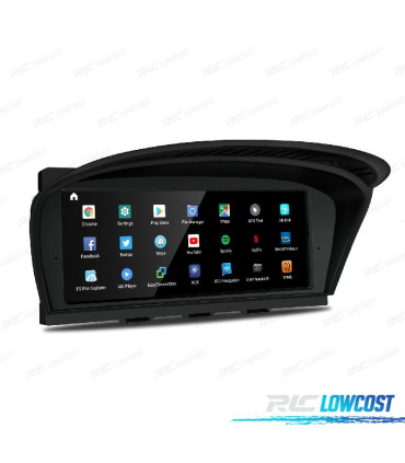 RADIO GPS ANDROID 12 PER BMW E90 E91 E92 E93 08-12 OEM CIC
