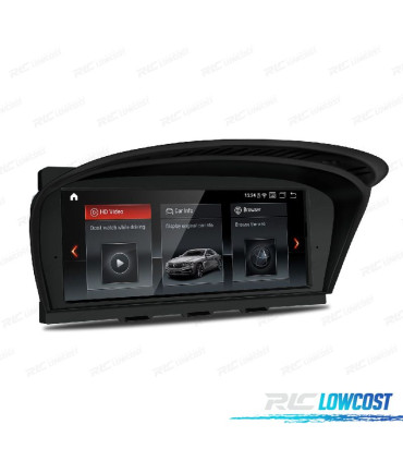 RADIO GPS ANDROID 12 PER BMW E90 E91 E92 E93 08-12 OEM CIC
