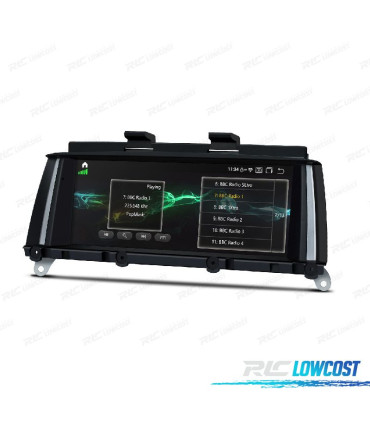 RADIO GPS ANDROID 10 PER BMW X3 F25 X4 F26 11-13 NBT