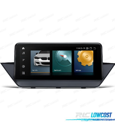 RADIO GPS ANDROID 10 PER BMW X1 E84 09-15 C