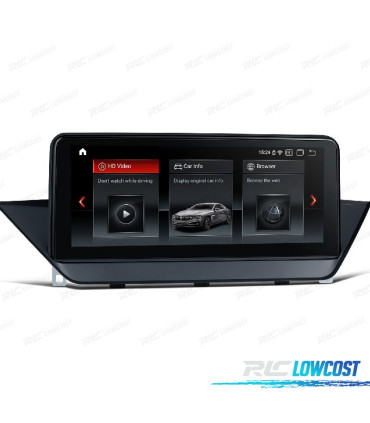 RADIO GPS ANDROID 10 PER BMW X1 E84 09-15 C