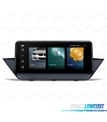 RADIO GPS ANDROID 10 PER BMW X1 E84 09-15.