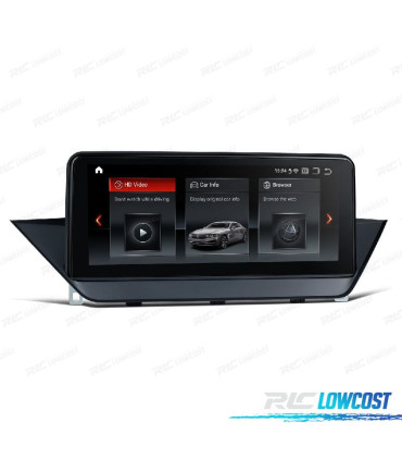 RADIO GPS ANDROID 10 PER BMW X1 E84 09-15.