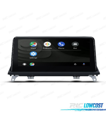 RADIO GPS ANDROID 12 PER BMW X5 E70 07-10 X6 E71 07-10 CON SISTEMA CCC