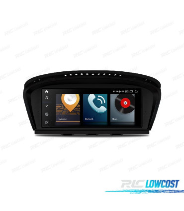 RADIO GPS ANDROID 10 PER BMW E90 E91 E92 E93 09-12 E60 E61 E63 E64 09-12