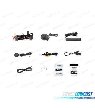 RADIO GPS ANDROID 12 PER MERCEDES W204 11-14