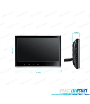 SCHERMO PER POGGIATESTA MULTIMEDIALE FULL HD DA 11,6"