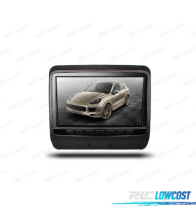 Poggiatesta multimediale da 9 pollici.