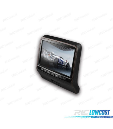 Poggiatesta multimediale da 9 pollici.