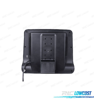 Poggiatesta multimediale da 9 pollici.