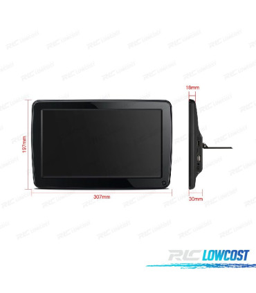 SCHERMO PER POGGIATESTA MULTIMEDIALE IPS HD DA 11,6"