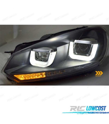 FARI PER VOLKSWAGEN VW GOLF VI LIMOUSINE 08-12 FULL LED DINAMICI