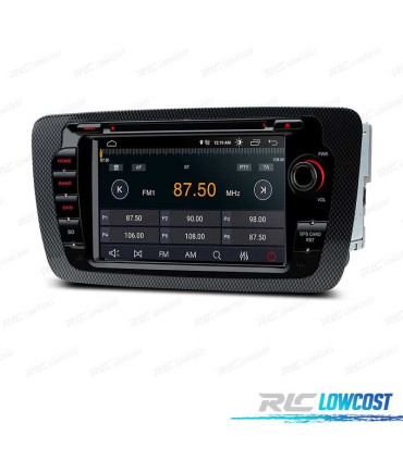RADIO GPS ANDROID 11 PER SEAT IBIZA 6J 09-13 TOUCHSCREEN