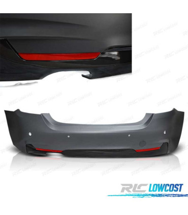 PARAURTI POSTERIORE BMW F32 F33 13- LOOK M PDC