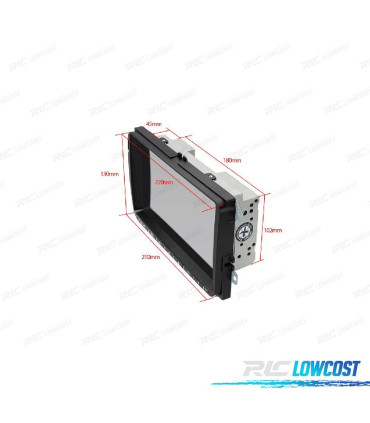 RADIO GPS ANDROID 14 PER VOLKSWAGEN VW SKODA SEAT