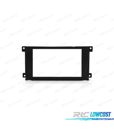 TELAIO NERO RADIO 2-DIN PER FORD FOCUS MONDEO S-MAX C-MAX GALAXY KUGA