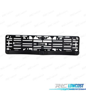 SUPPORTO TARGA CON SENSORI DI PARCHEGGIO PDC CAMERA DI PARCHEGGIO INTEGRATA LUCE LED