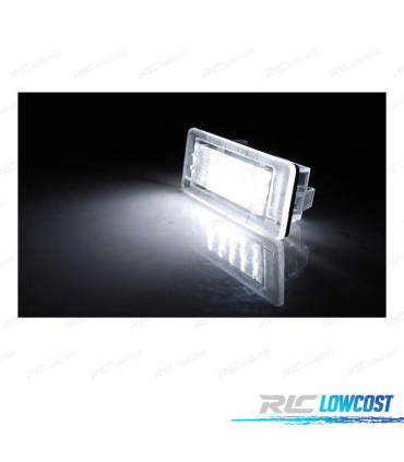 LUCI TARGA A LED PER RENAULT DACIA