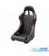 SEDILE BAQUET UNIVERSALE NERO IN PELLE STILE EVO